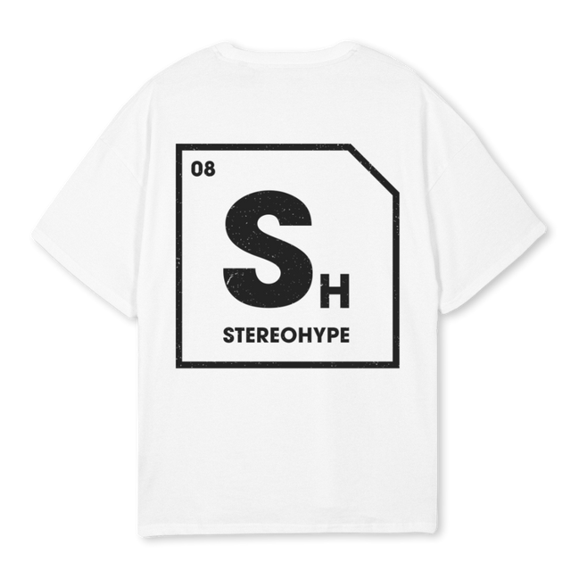 PARISSAMPLEXXL White Oversized Tee.
