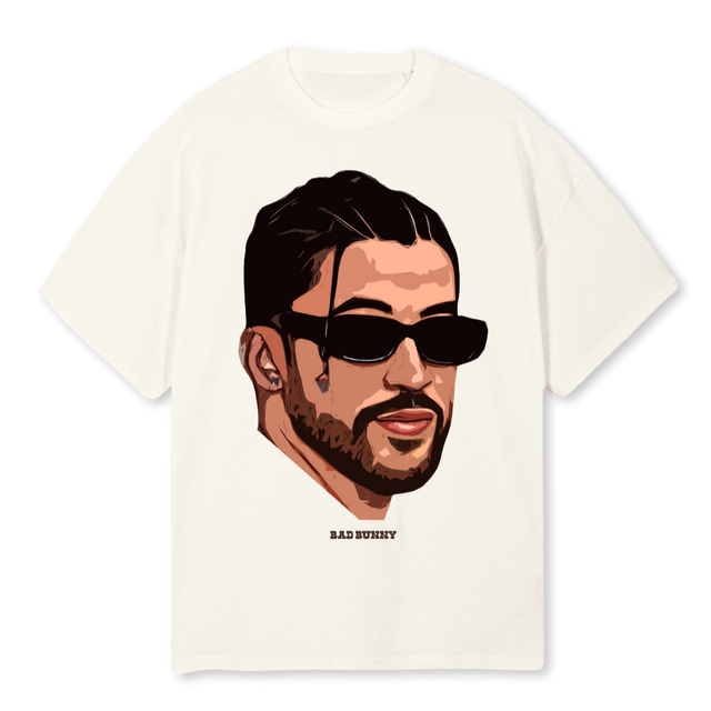 BAD Cream Oversized Tee.