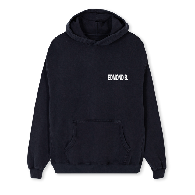 STARSFOREDMONDB Vintage Black Regular Hoodie.