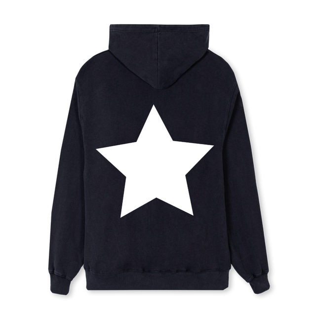 STARSFOREDMONDB Vintage Black Regular Hoodie.
