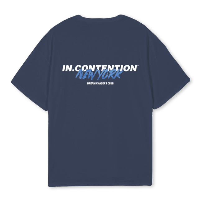 NYCDCC Navy Blue Oversized Tee.