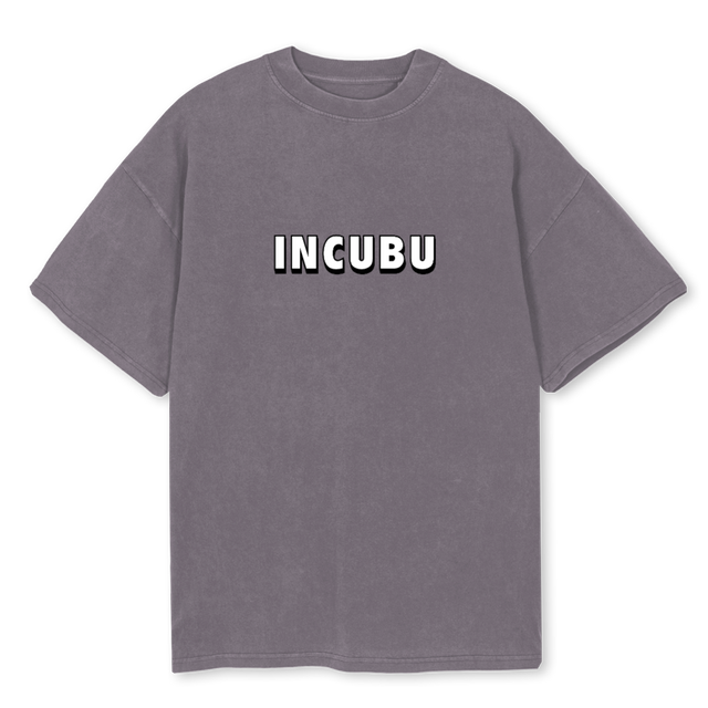 FLOWERSBW Pigment Grey Oversized Tee.