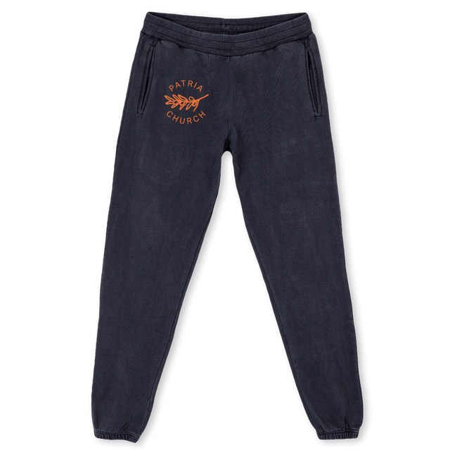 PATRIASWEATSAMPLE Vintage Black Sweatpants.