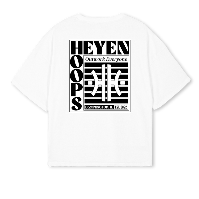 MARCHWHITE White Oversized Boxy Tee.