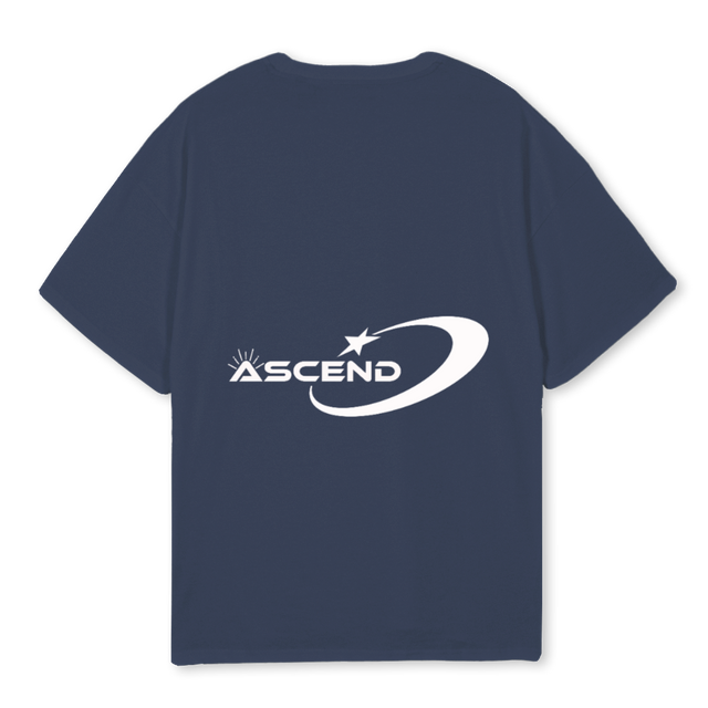 LOGOS Navy Blue Oversized Tee.