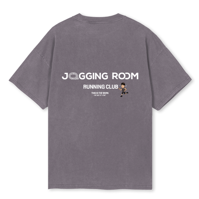 JRRUNGREY Pigment Grey Oversized Tee.