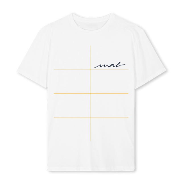 COURT White Regular Tee.