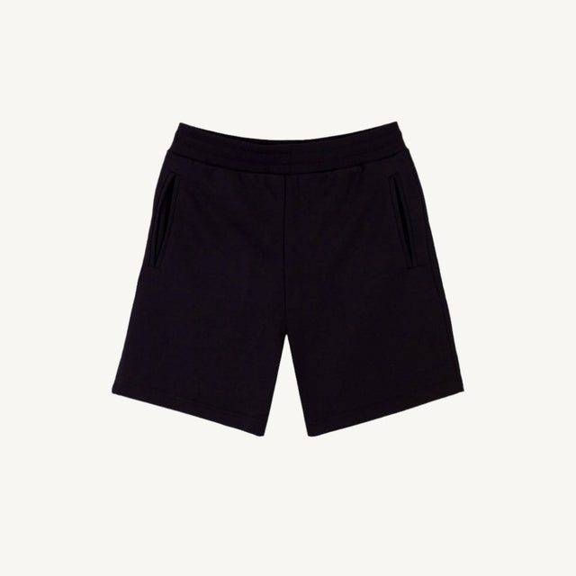 Black Sweatshorts.