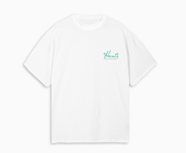 RACING SAMPLE White Oversized Tee.