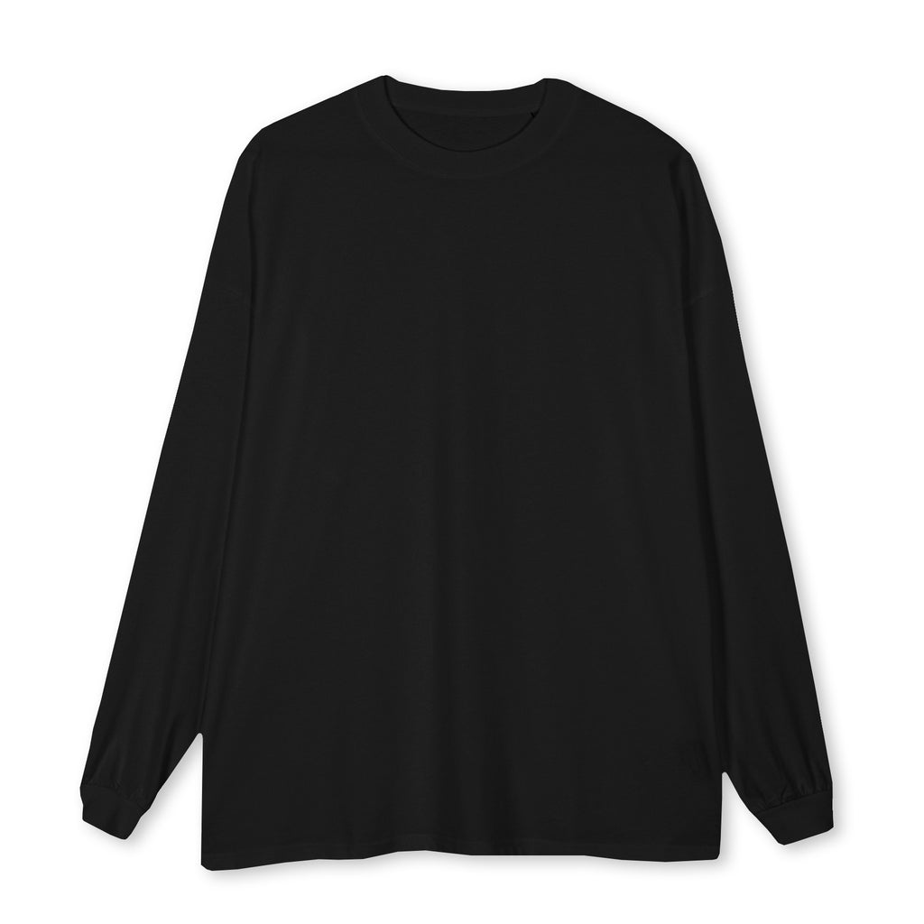 Black Oversized LS Tee.