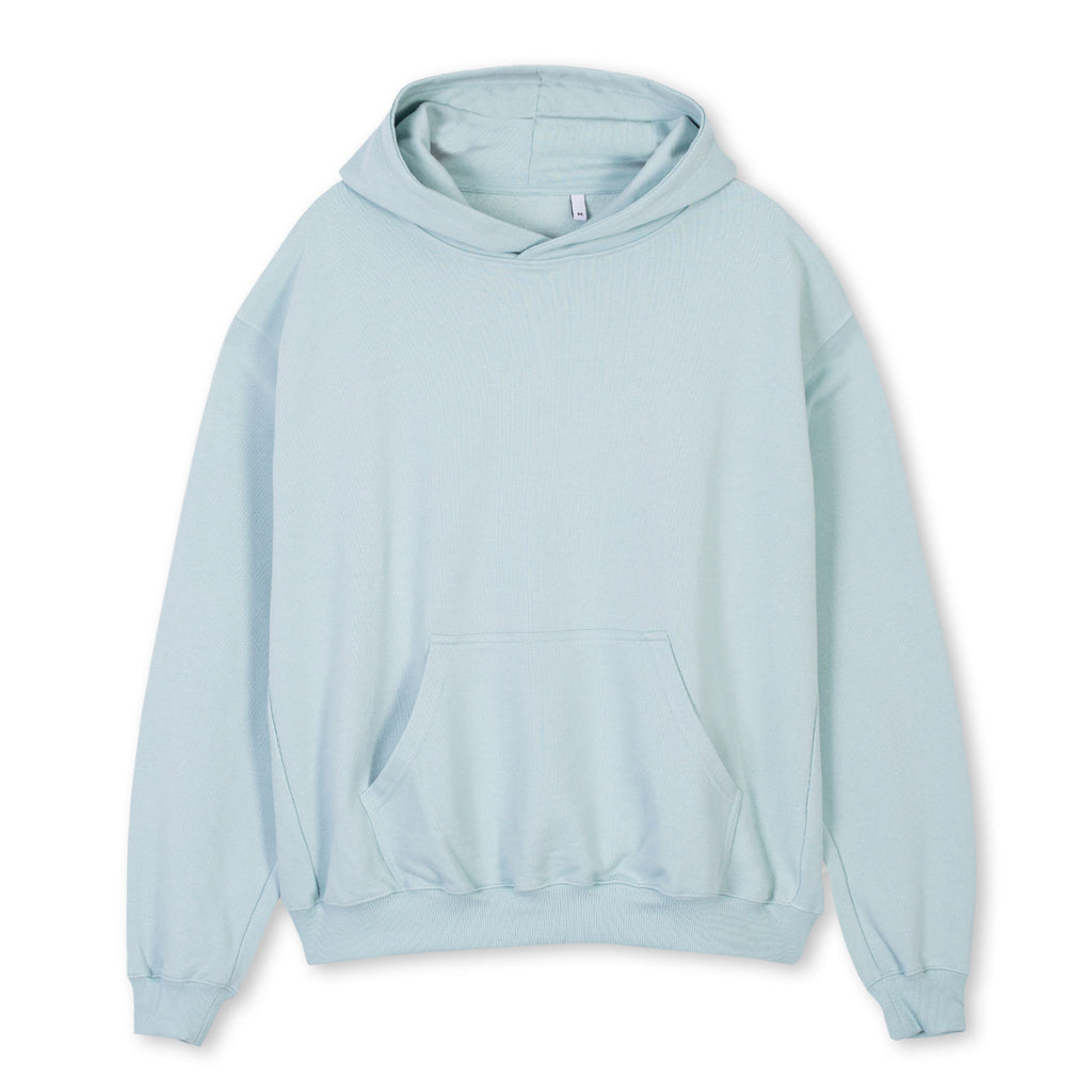 Cold Blue Oversized Hoodie. WATC STUDIO