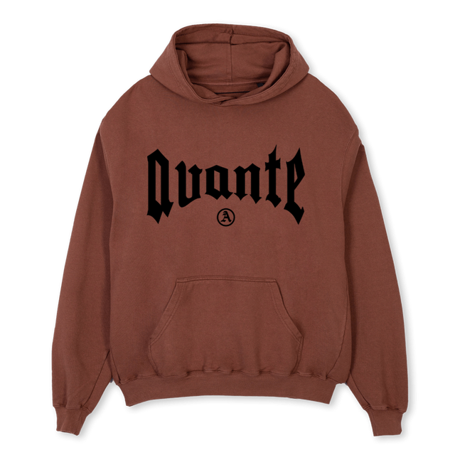 AVANTE SAMPE Vintage Brown Oversized Hoodie.