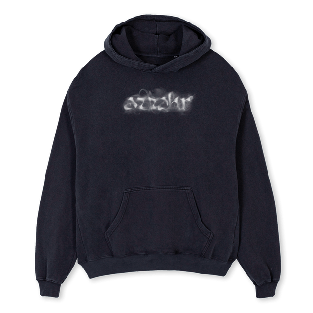 OLEG Vintage Black Oversized Hoodie.