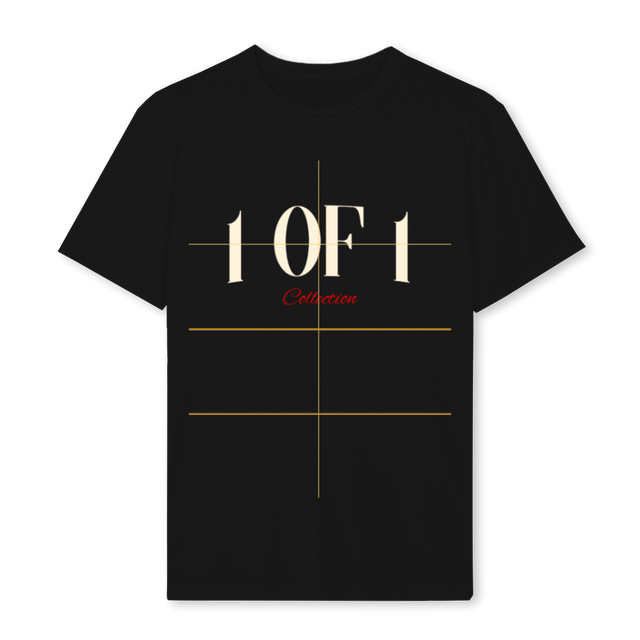 REG TEE SAMPLE Black Regular Tee.