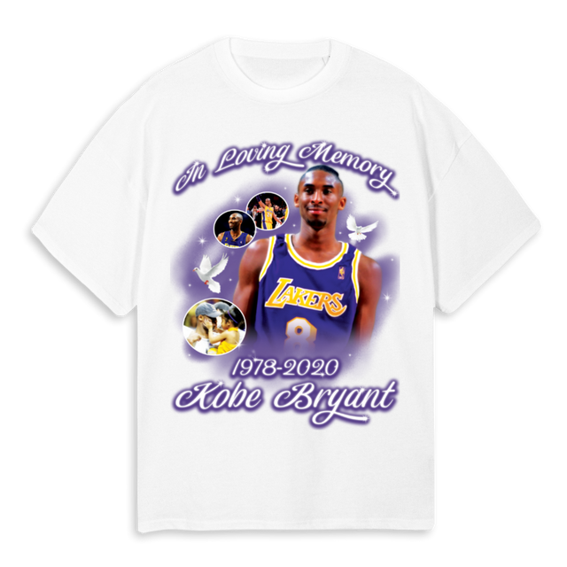 IN LOVING MEMORY KB White Oversized Tee.