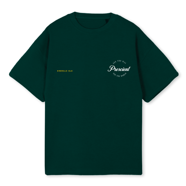 EMERALD ISLE T SHIRT Wild Green Oversized Tee.