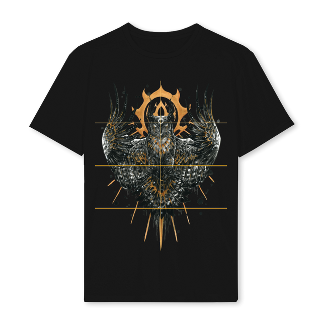CIKAPTEE Black Regular Tee.