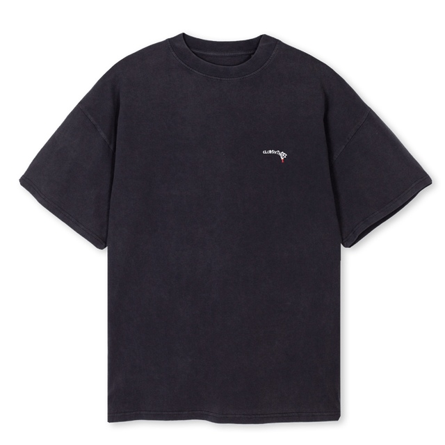 WHOTS Vintage Black Oversized Tee.