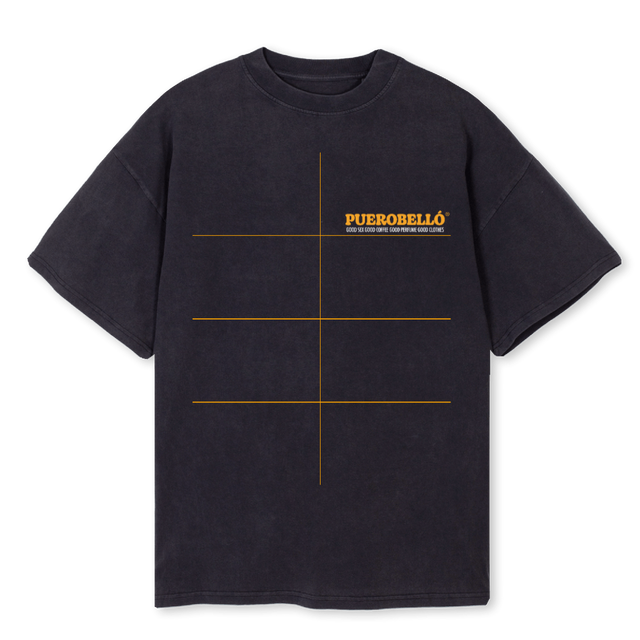 TGSTYNTWA Vintage Black Oversized Tee.