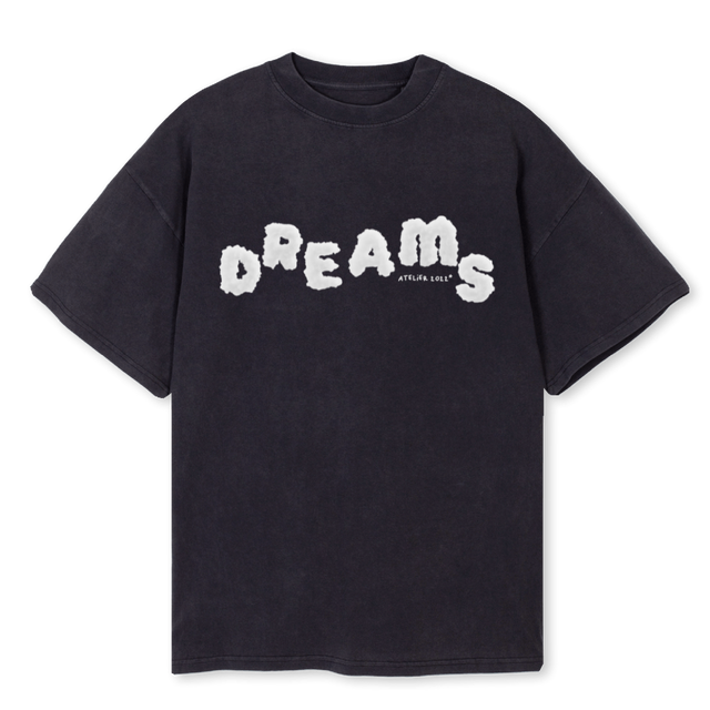 VB ATELIERUP Vintage Black Oversized Tee.