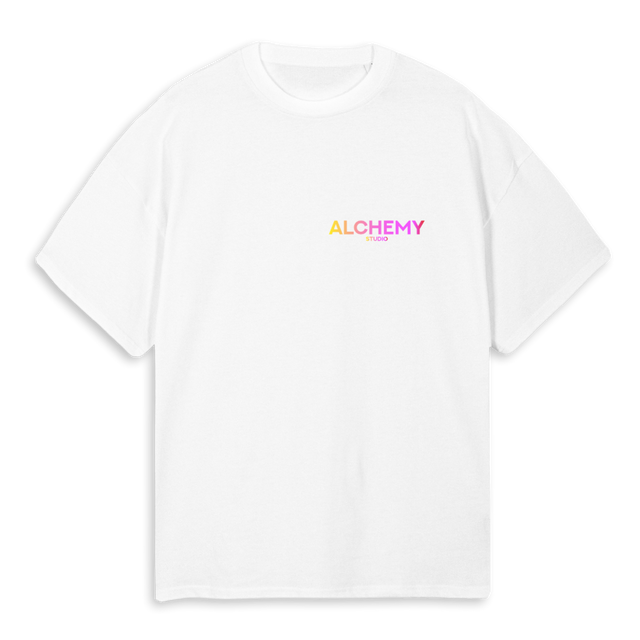 CANDY White Oversized Tee.