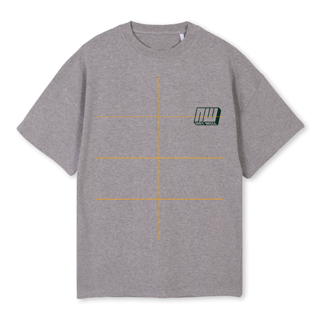 NWGREY Grey Marl Oversized Tee.
