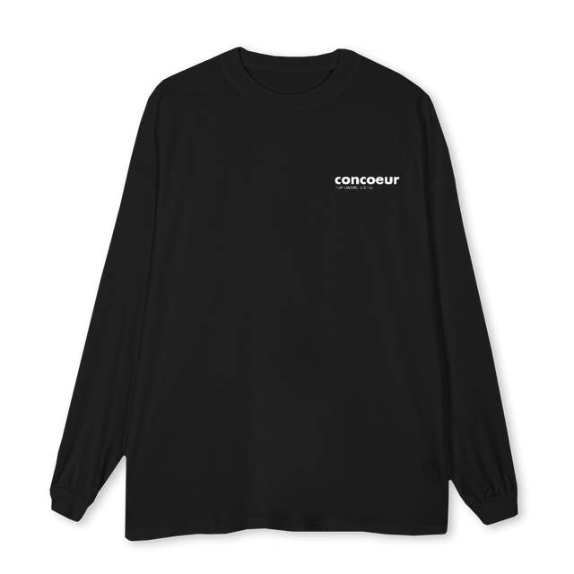 LSPAAA Black Oversized LS Tee.