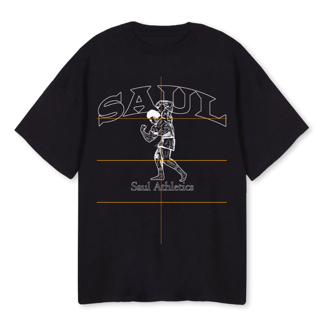 WINNERS BLK Black Oversized Tee.