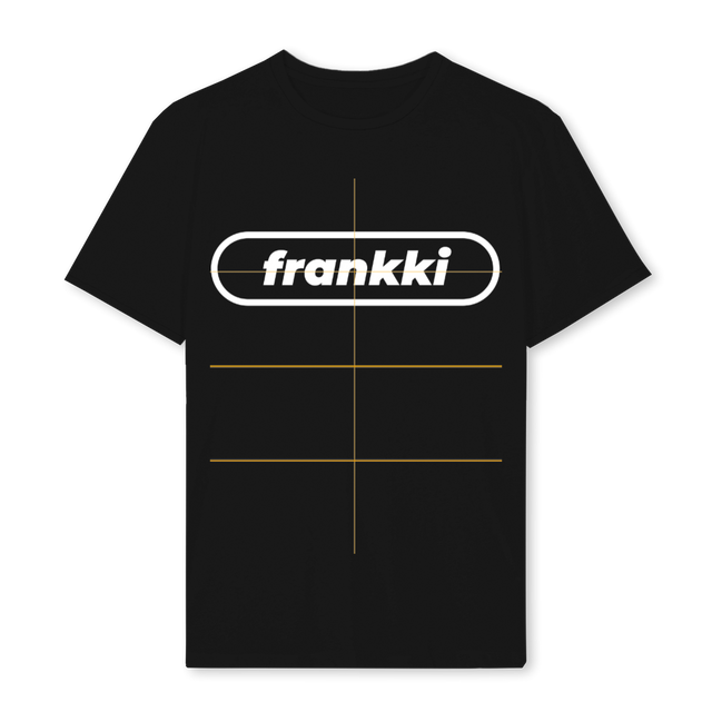 FRANKKIBLKTEE Black Regular Tee.