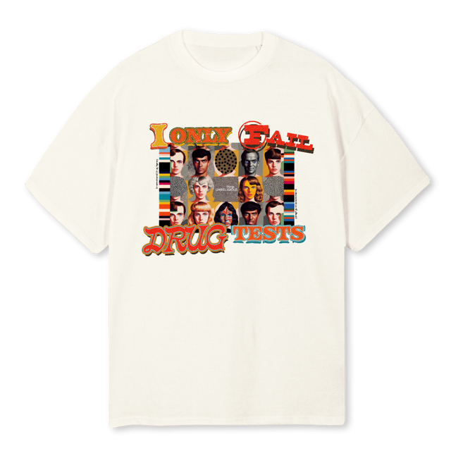 FAILW Cream Oversized Tee.
