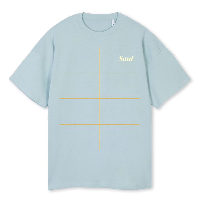 CNC BLUE SKY Cold Blue Oversized Tee.