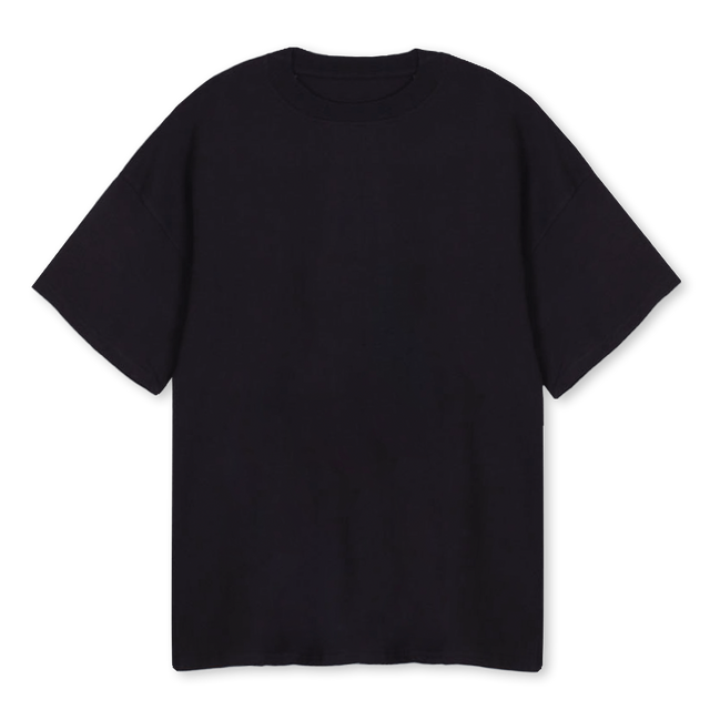 KOB AA Black Oversized Tee.