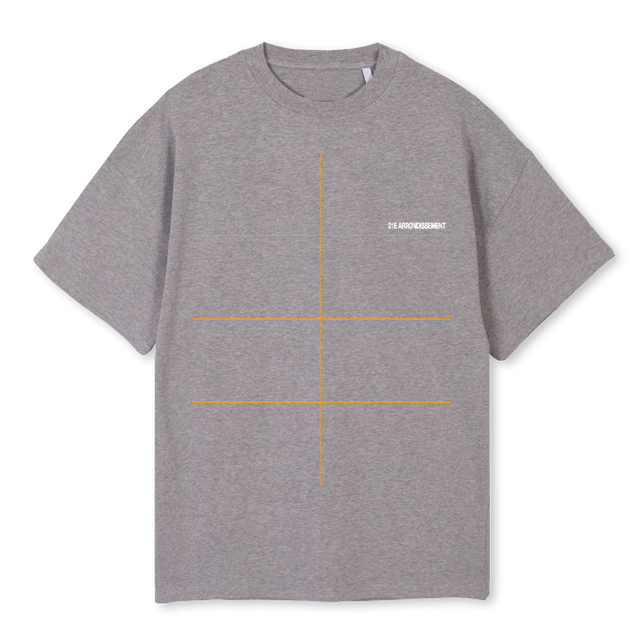 TGREY Grey Marl Oversized Tee.