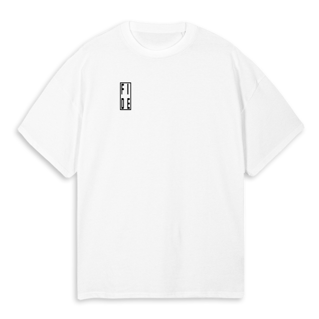 CHOP LIFE White Oversized Tee.