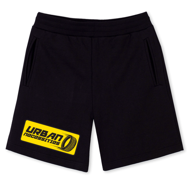SSUNS Black Sweatshorts.