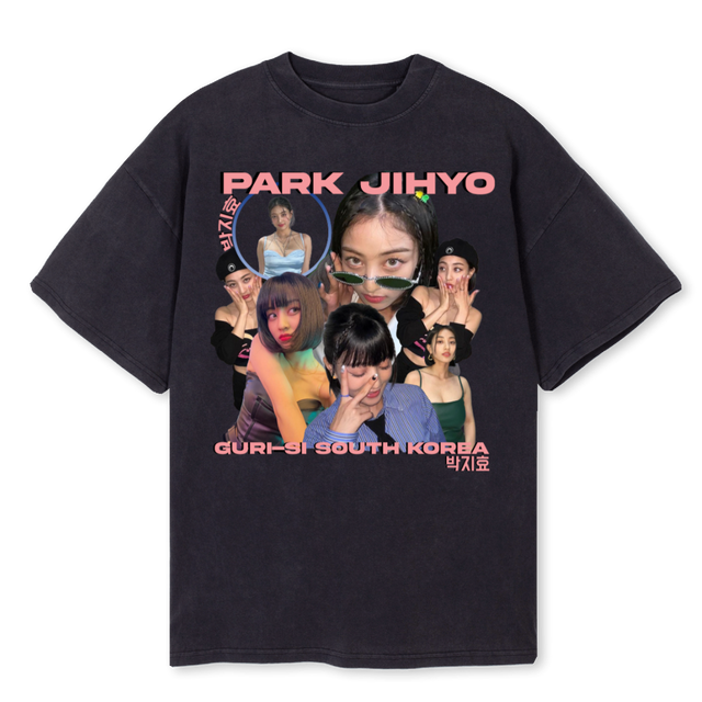 MAX TWICE EDIT Vintage Black Oversized Tee.