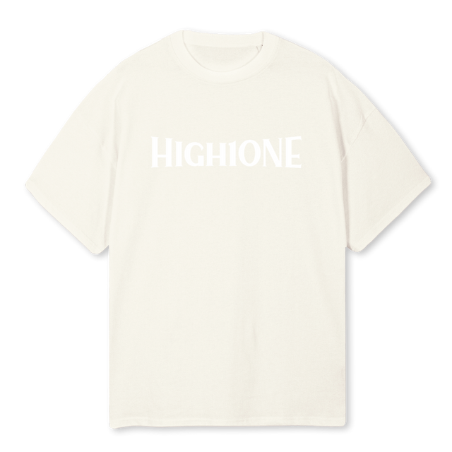 ILK BASKI OST Cream Oversized Tee.