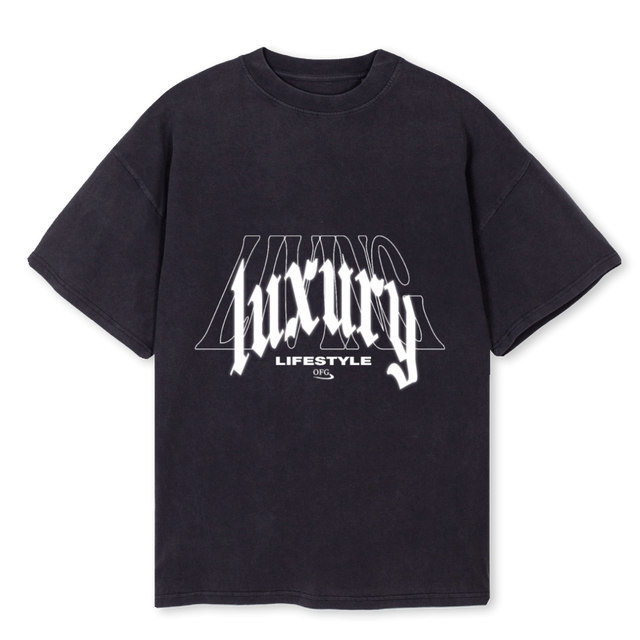 OFG LTLL VINTAGE Vintage Black Oversized Tee.
