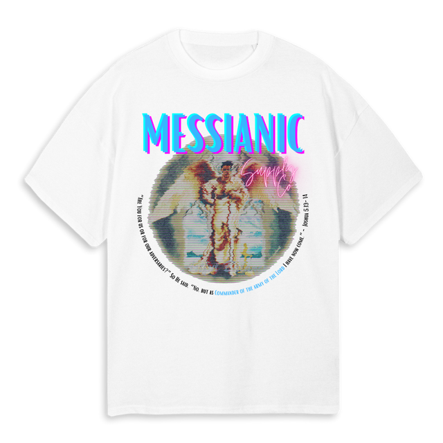 JERICHO MIAMI FANDB White Oversized Tee.