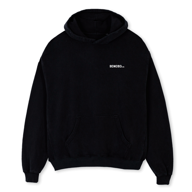 SAMP Black Oversized Hoodie.