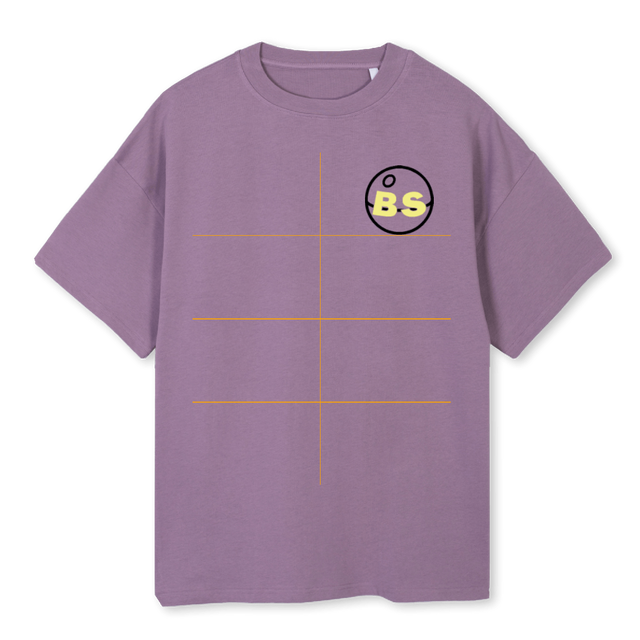 RAY Purple Oversized Tee.