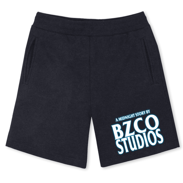 MIDNIGHT SHORTS Vintage Black Sweatshorts.