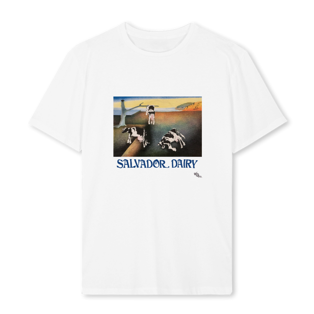 SALVADORDAIRYTEE White Regular Tee.