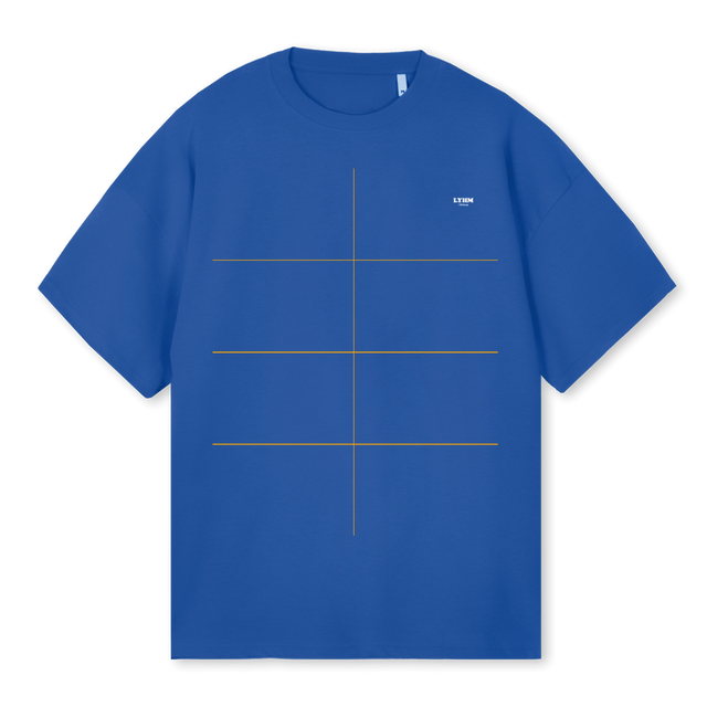 TEES Cobalt Blue Oversized Tee.