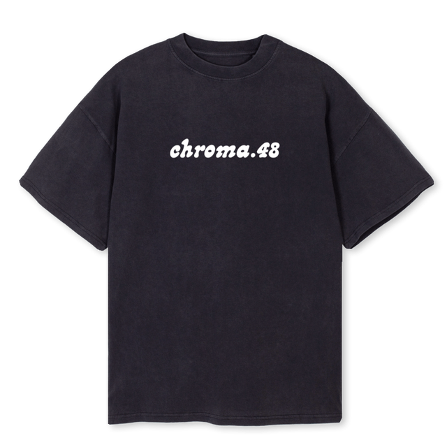 IKNOWYOUDONTCARE Vintage Black Oversized Tee.