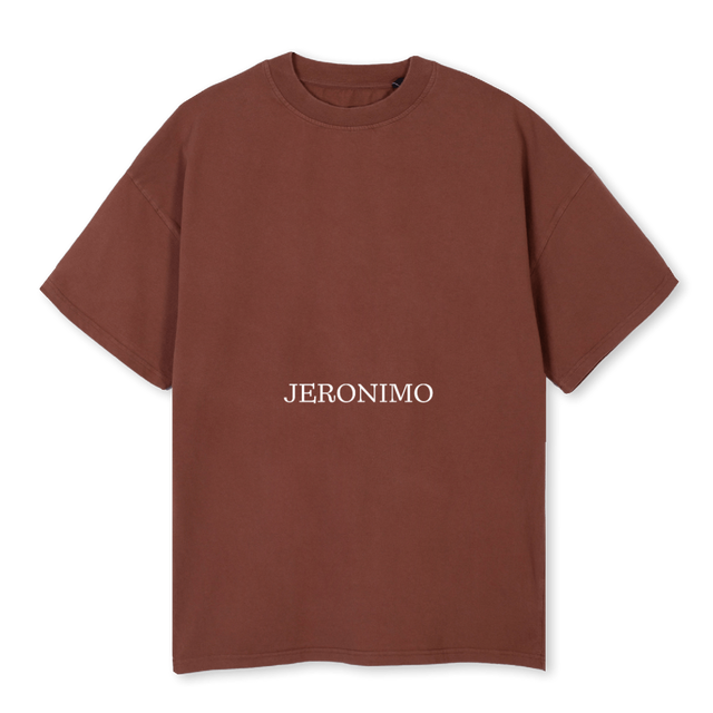 XARTTWO Vintage Brown Oversized Tee.