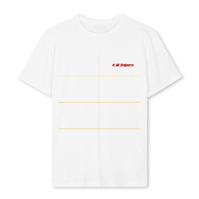 NOTHING MATTERS White Regular Tee.