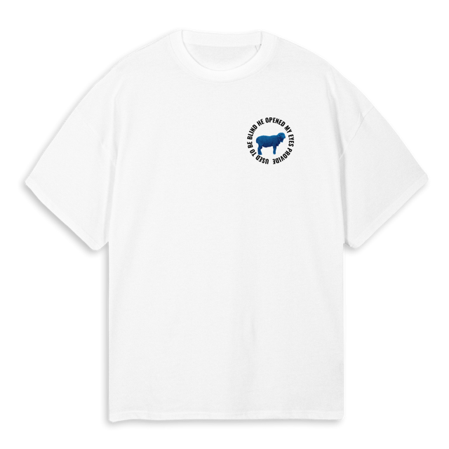 PROVIDE MERCH FANDB White Oversized Tee.