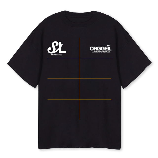 LLCB Black Oversized Tee.