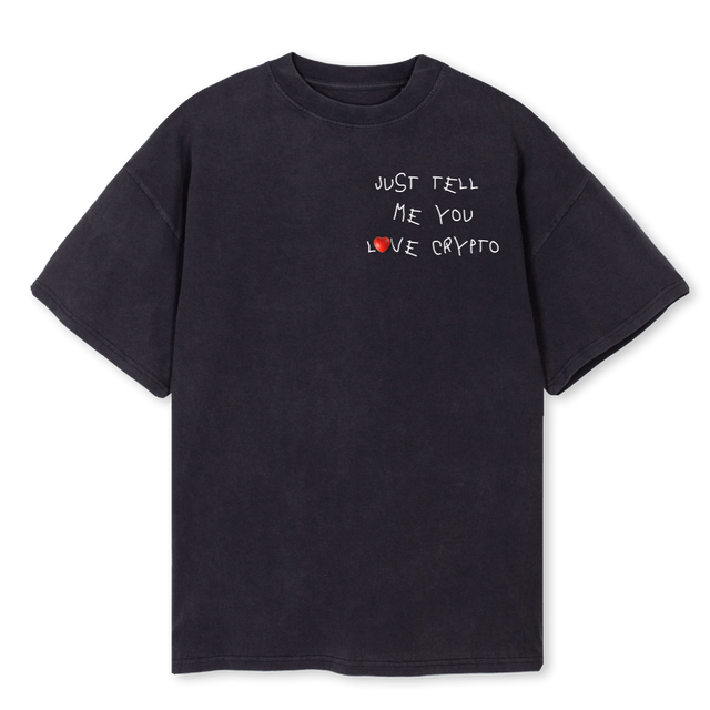 VALENTINES OTHER SAM Vintage Black Oversized Tee.